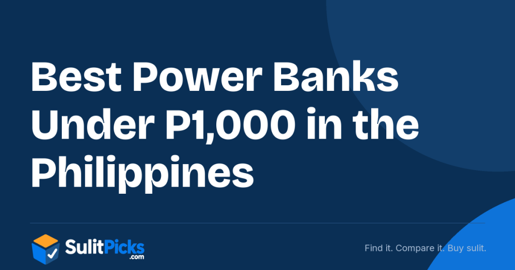 Best Power Banks Under ₱1,000 in the Philippines: Watt-Hours, Warranty and What Buyers Report 1 Best Power Banks Under ₱1,000 in the Philippines: Watt-Hours, Warranty and What Buyers Report